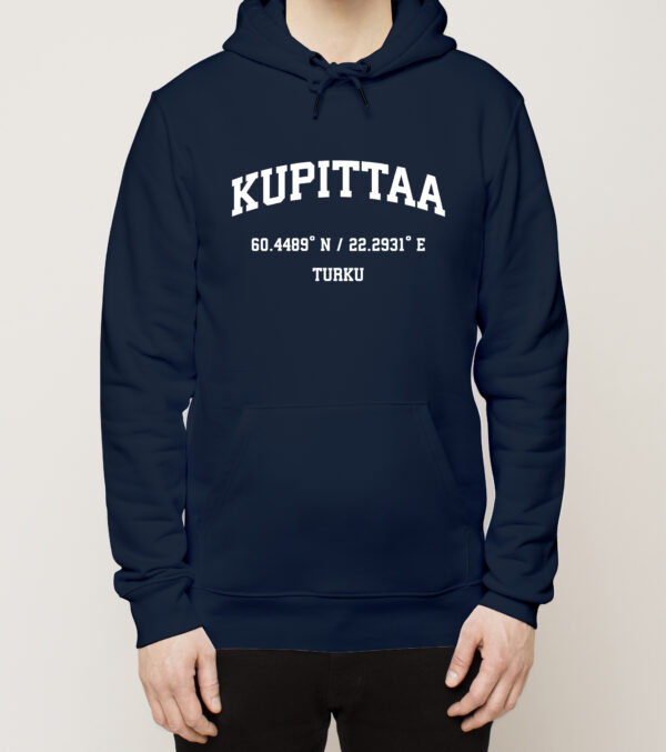 Turku - Kupittaa, Koordinaatit, huppari