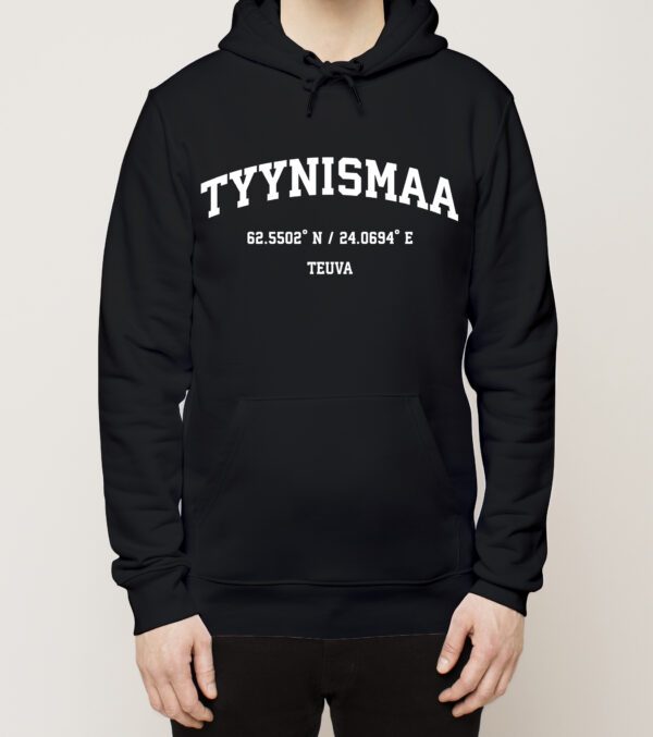 Teuva - Tyynismaa, Koordinaatit, huppari