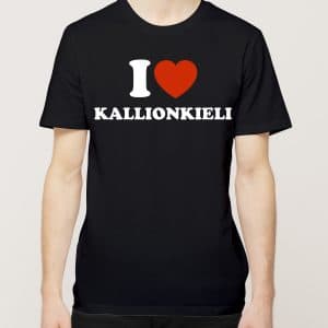 Ikaalinen - Kallionkieli, Love, t-paita