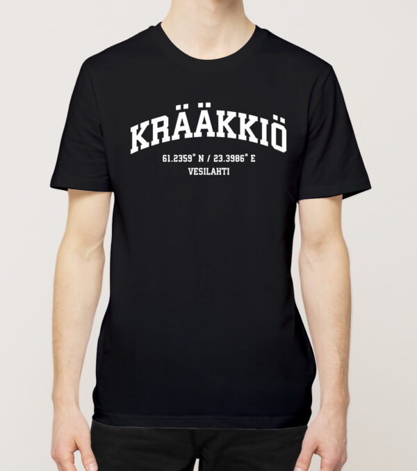 Vesilahti - Krääkkiö, Koordinaatit, t-paita