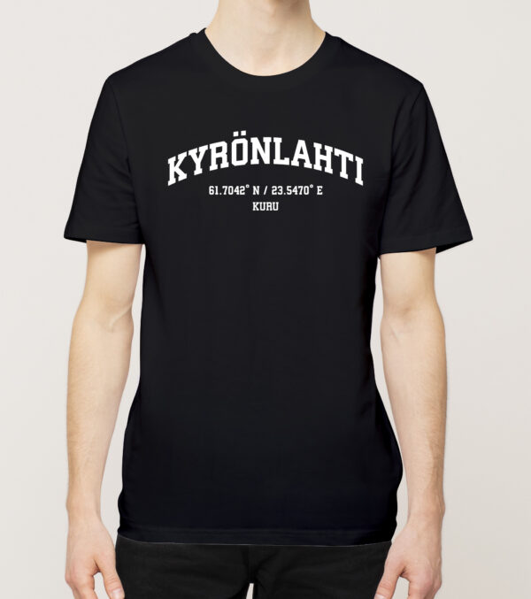 Ylöjärvi - Kyrönlahti, Koordinaatit, t-paita