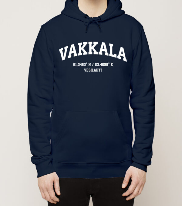 Vesilahti - Vakkala, Koordinaatit, huppari