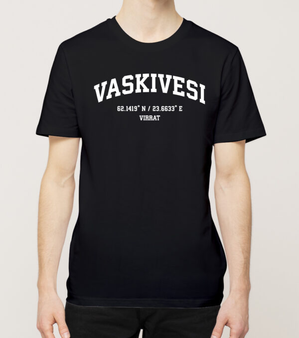Virrat - Vaskivesi, Koordinaatit, t-paita
